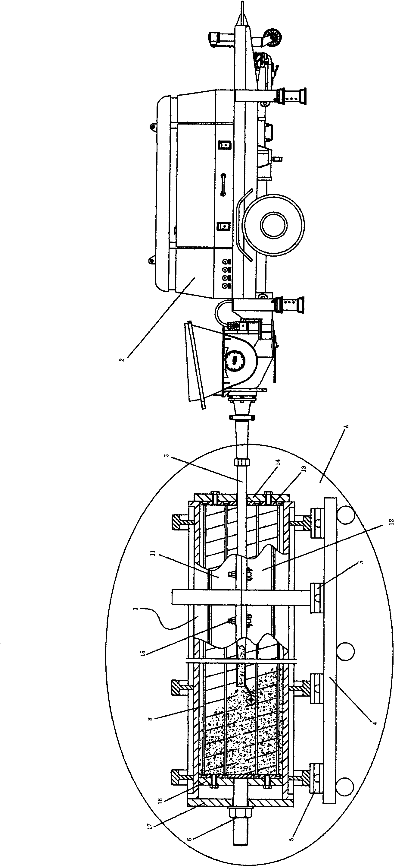 Equipment for producing concrete pipe pile and method for producing concrete pipe pile by using equipment