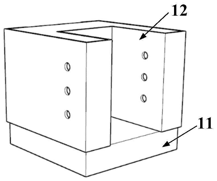 Prefabricated concrete structure beam column connecting joint, connecting method and repairing method