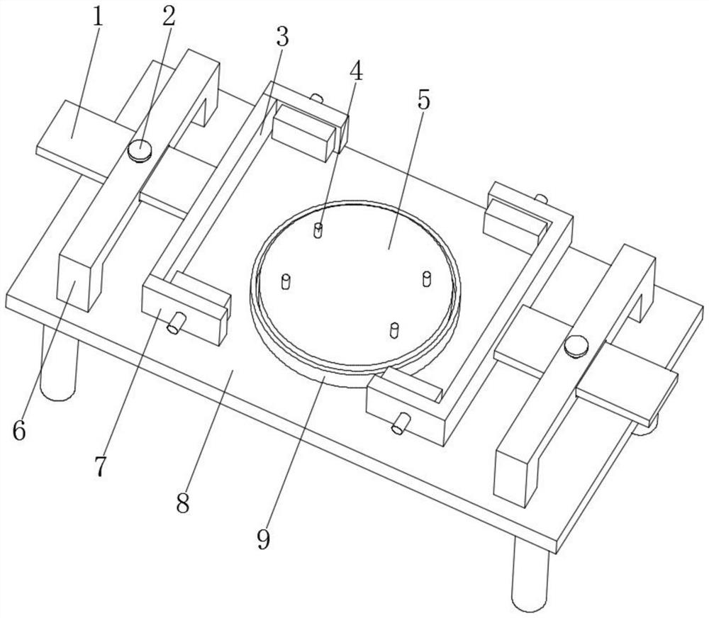 Multifunctional press-fitting tool for automobile gearbox accessories