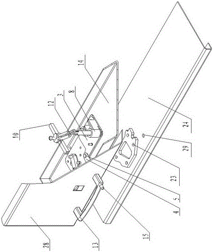 Hand pulling type propulsion mechanism