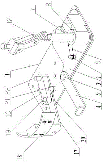 Hand pulling type propulsion mechanism