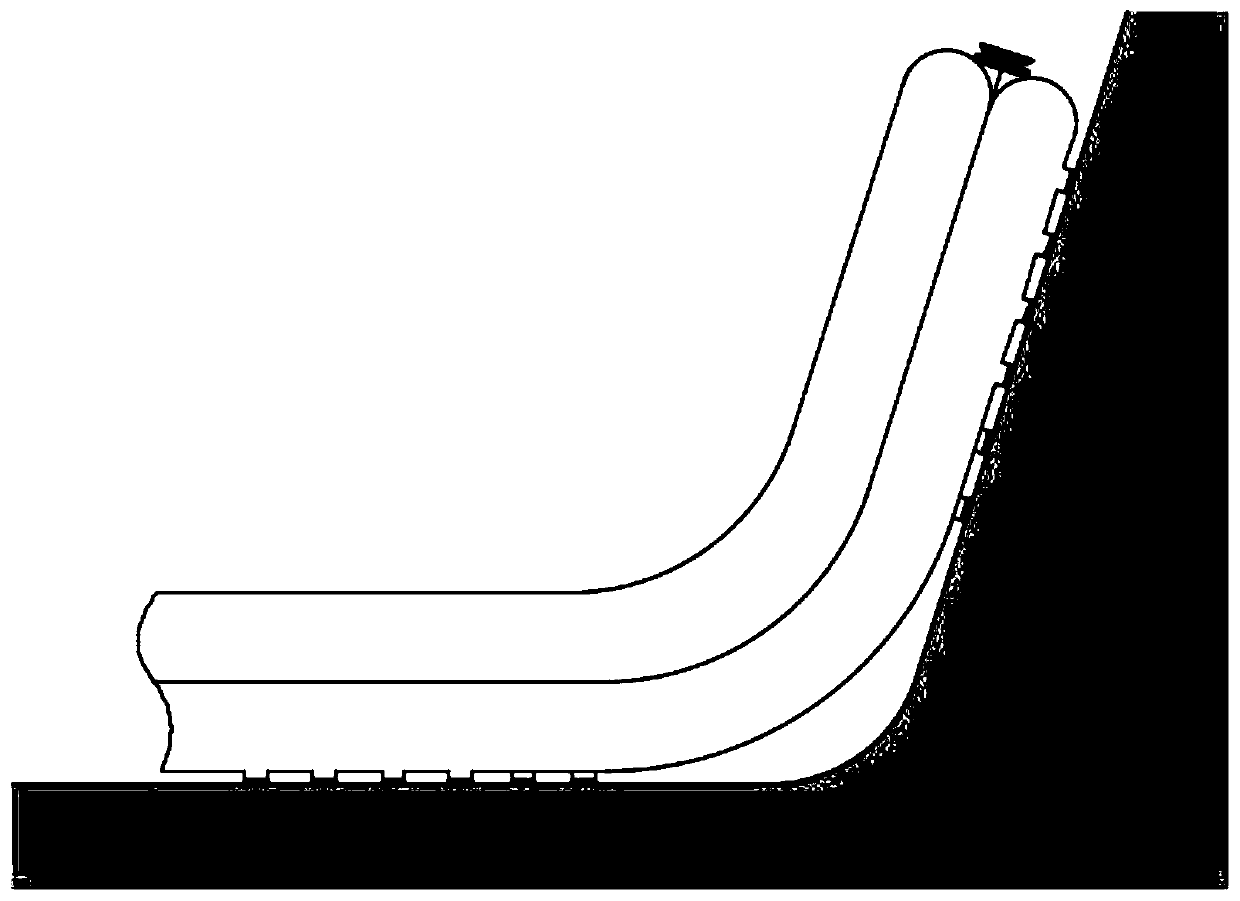 Flexible bristle structure-based software robot and adhesive climbing method