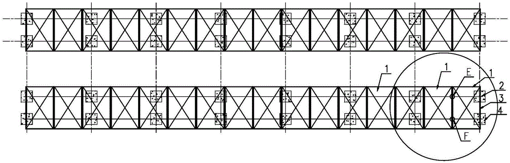 Plug-in type ground joint piece structure for photovoltaic modules