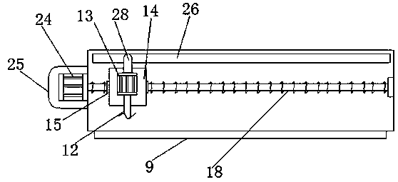 Automatic cleaning mechanism for photovoltaic power generation panel