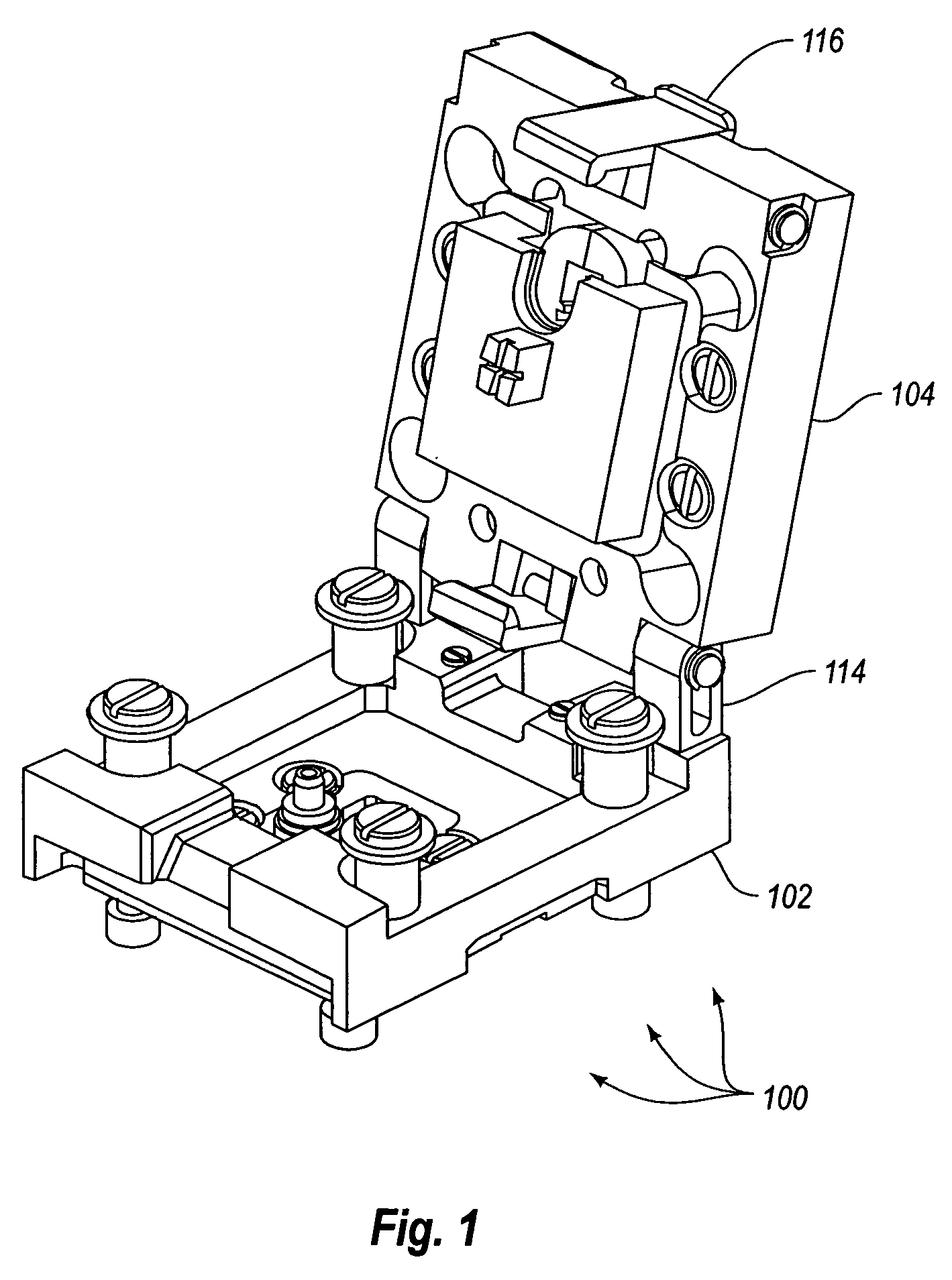 High frequency test fixture