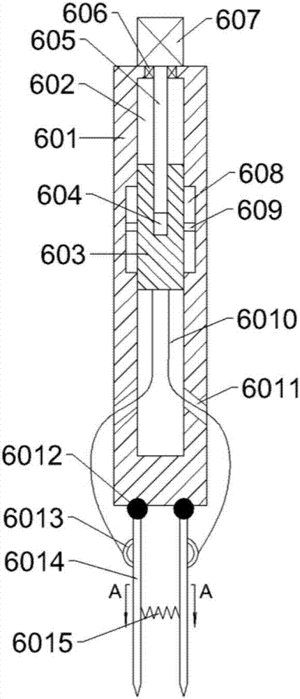 Extending type quick sectioning equipment for garlic