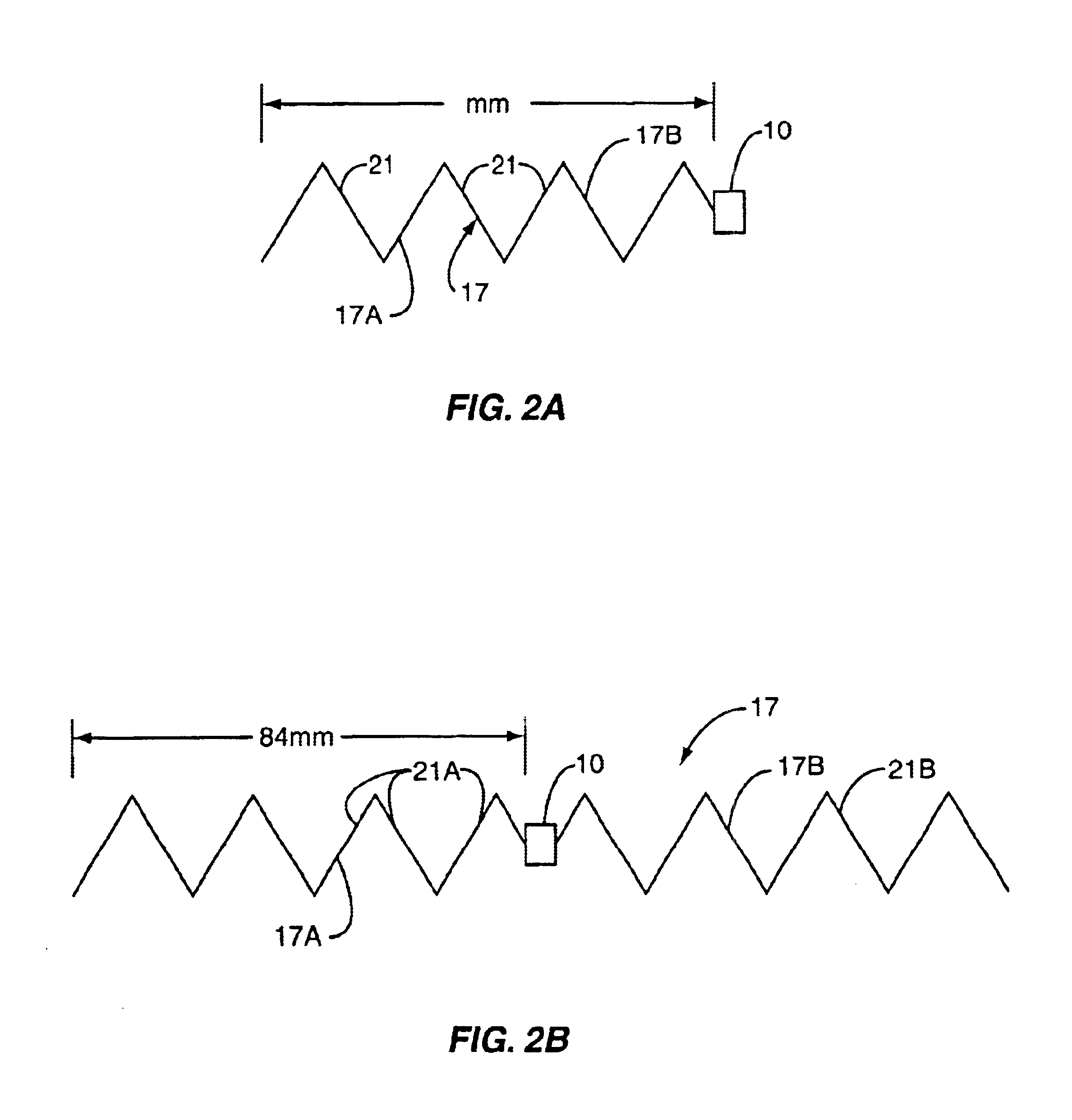 Wave antenna wireless communication device and method