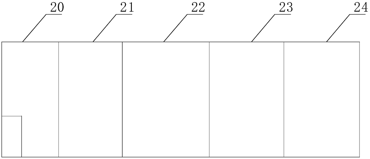 Partition refrigerating truck and a control method thereof