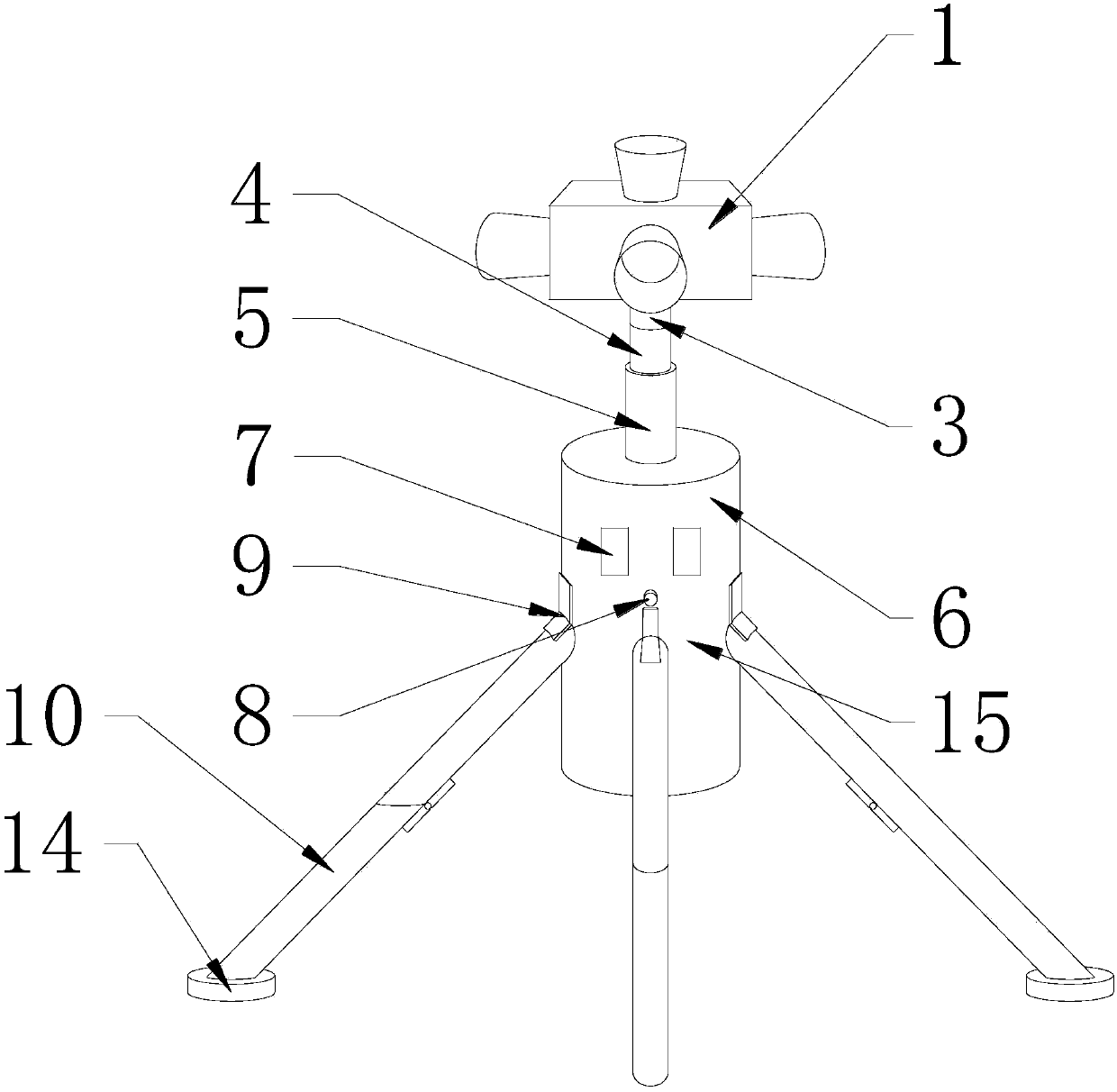 Acquisition system for atmosphere detection