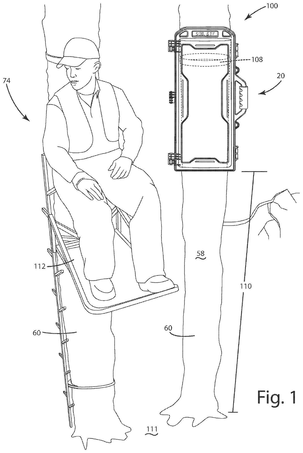 Outdoor long-term storage enclosure