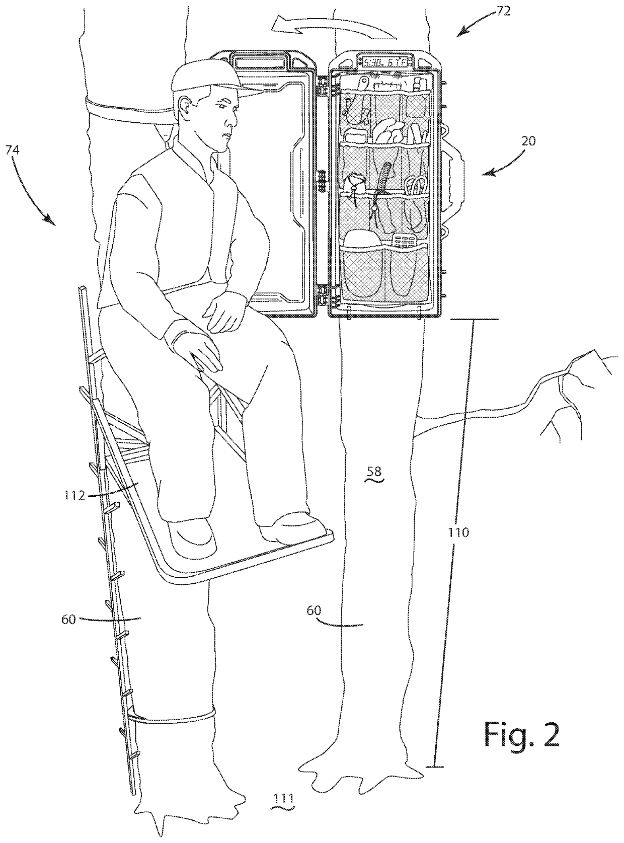 Outdoor long-term storage enclosure