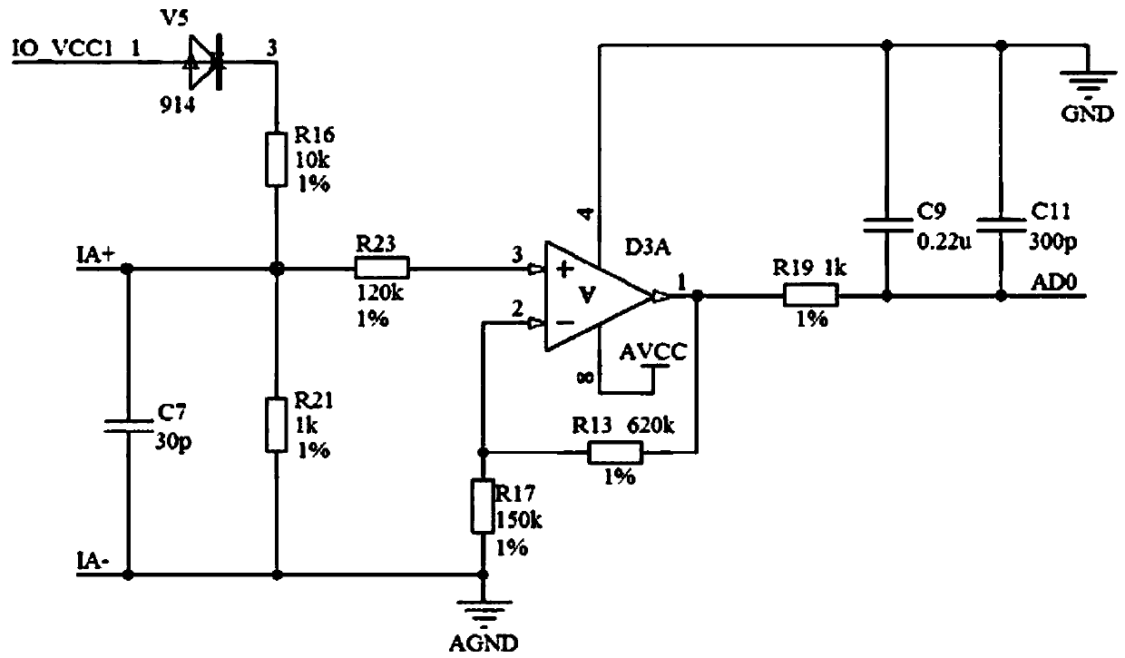 Temperature and residual current hybrid detection and identification method of electrical fire detector