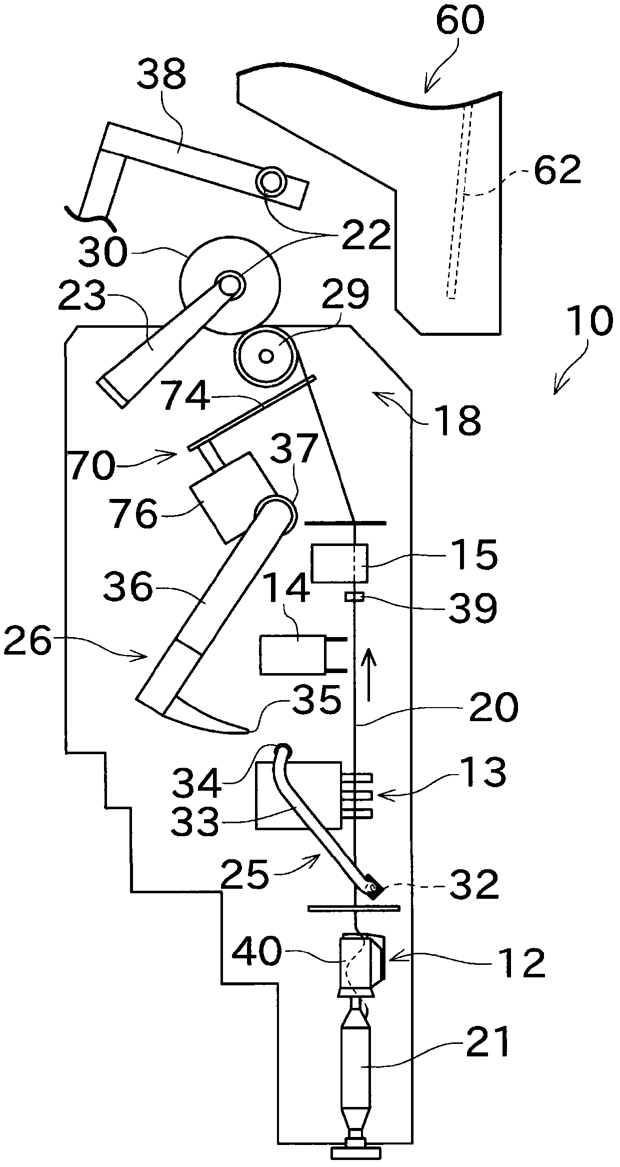 Yarn winding unit and yarn winding machine