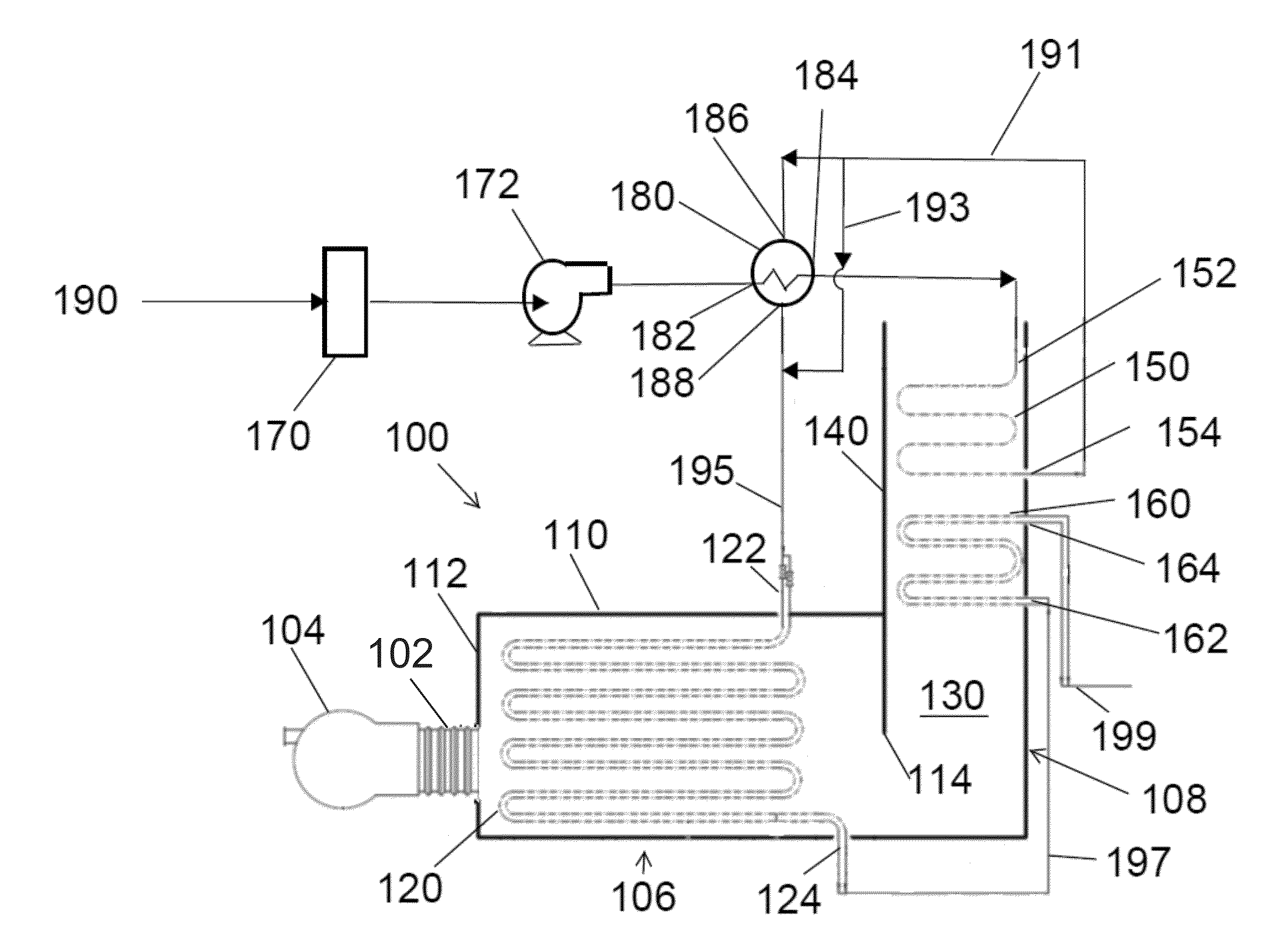 Small supercritical once-thru steam generator