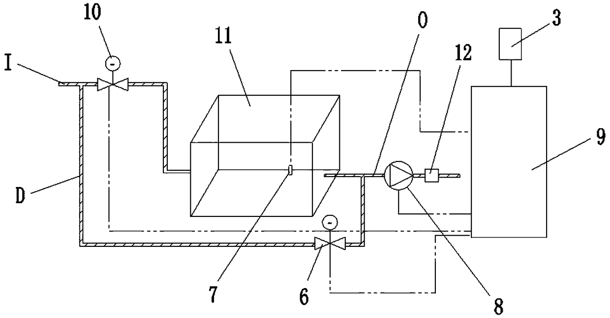 Self-learning intelligent peak-regulation secondary water supply system and control method thereof