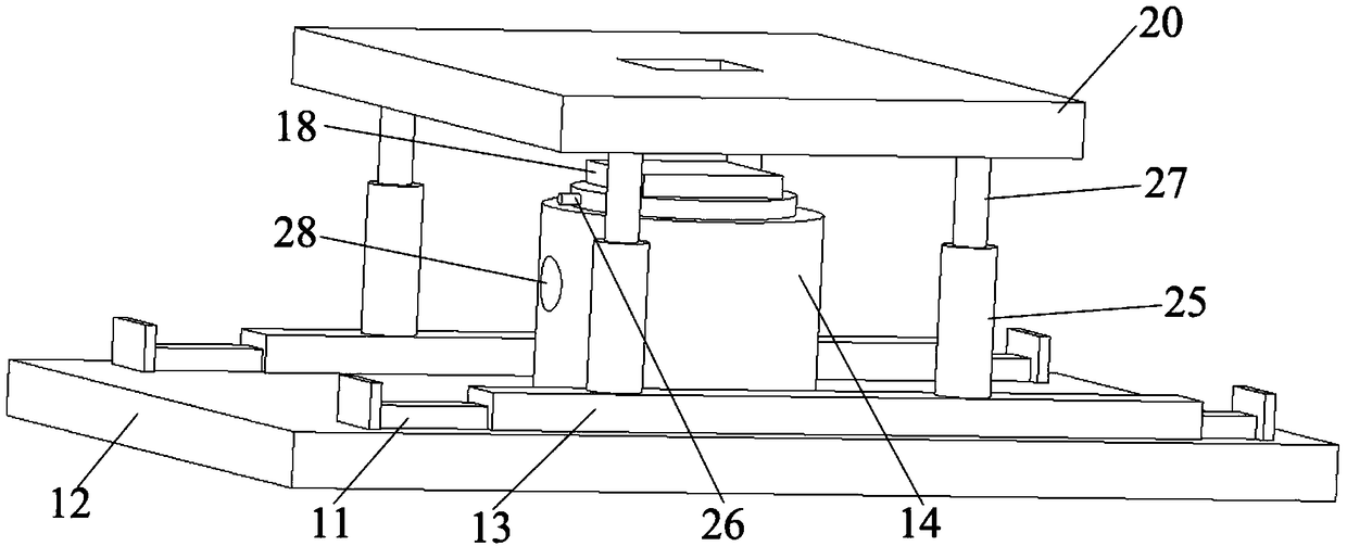 Device and method for laser shock welding in warm state