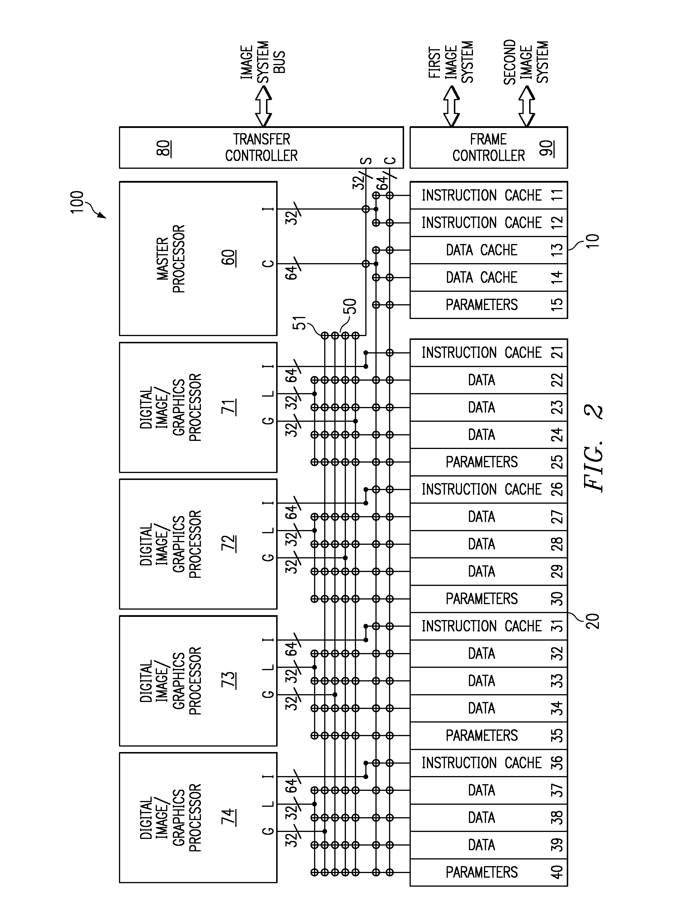 Long Instruction Word Controlling Plural Independent Processor Operations