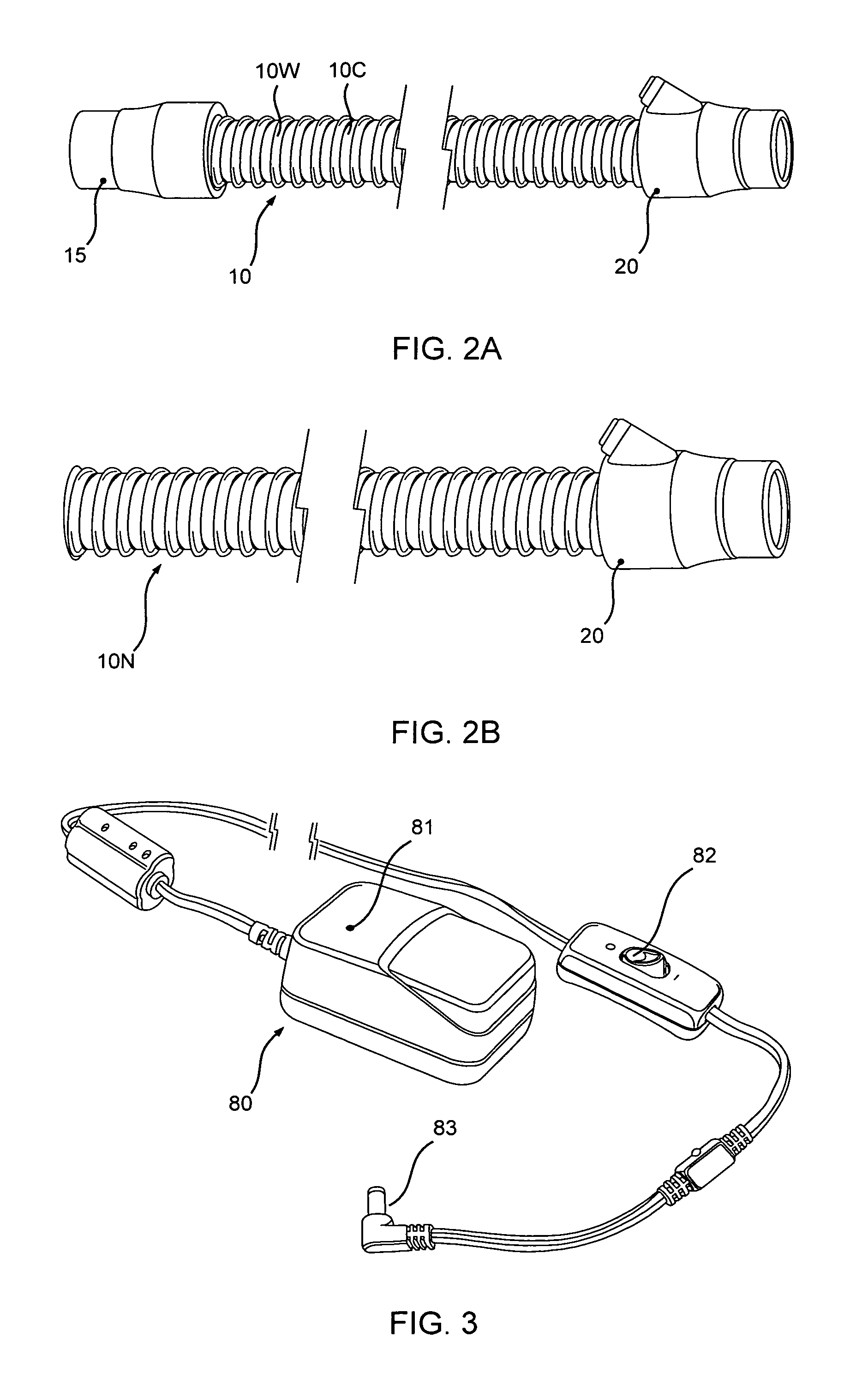 Heated CPAP hose and fitting