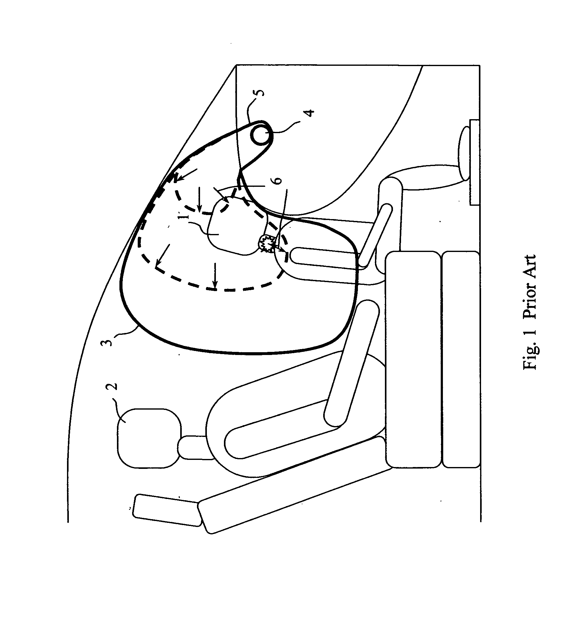 Low risk deployment passenger airbag system