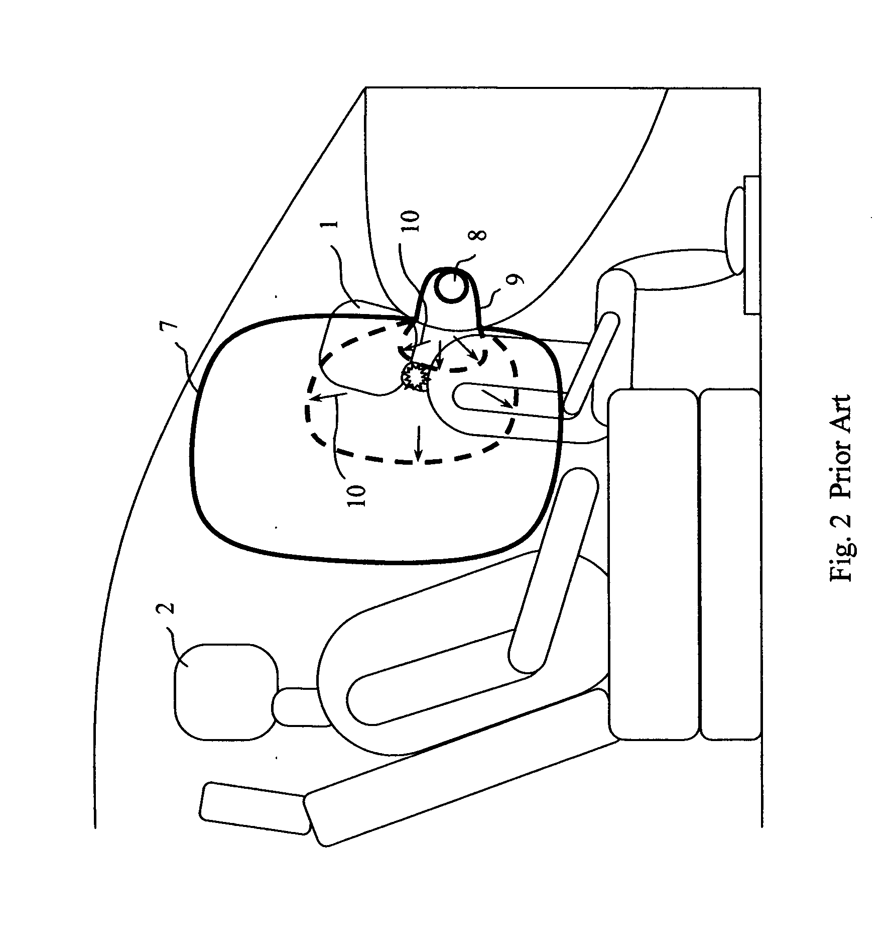 Low risk deployment passenger airbag system