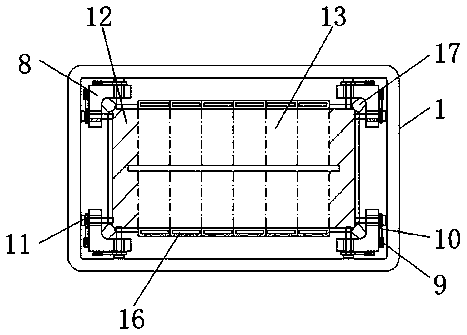 File management bulk transfer shelf and use method thereof