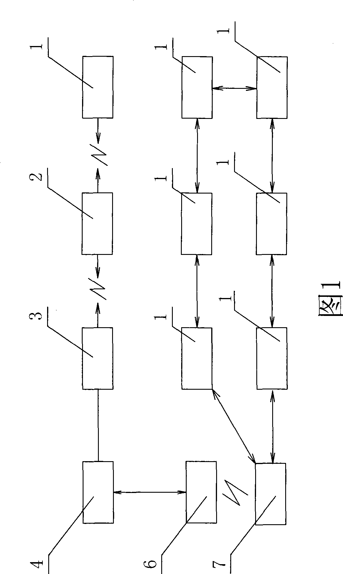 Prepaid electricity using control system based on wireless multi-hop network