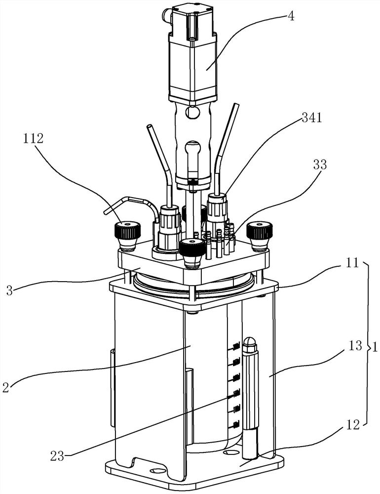 500ml small-sized one-control multi-cell bioreactor