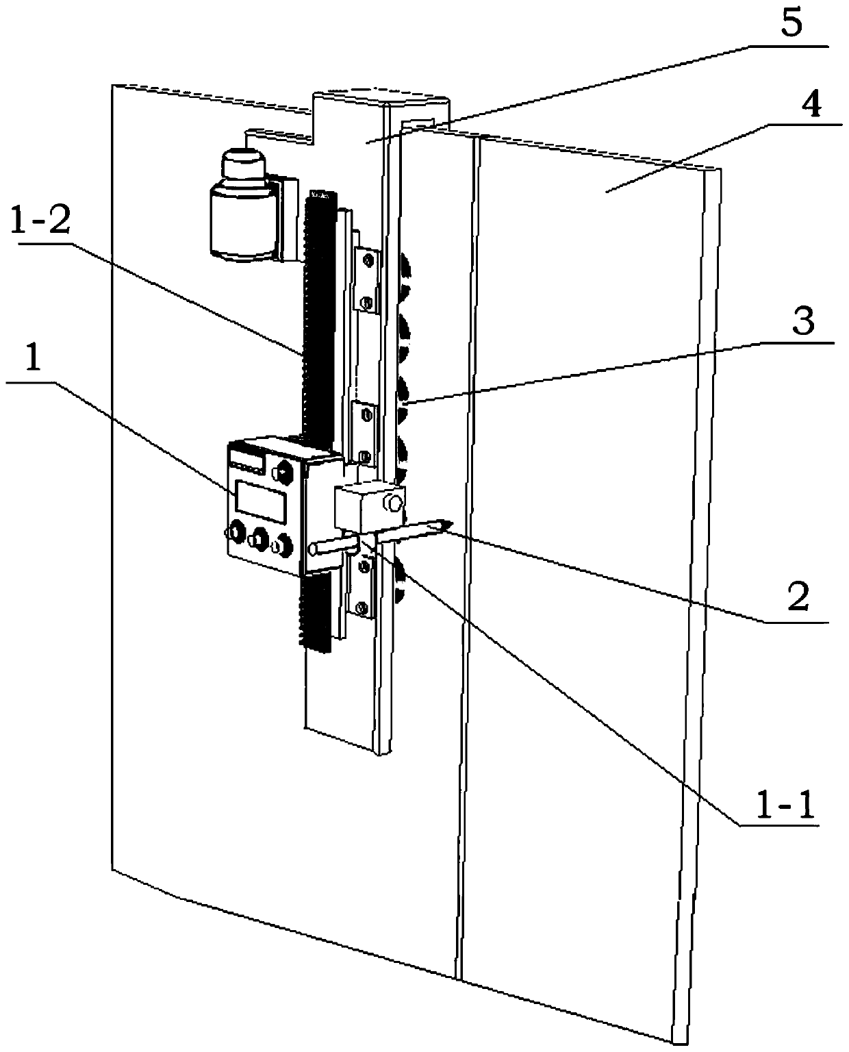 A complete set of welding equipment and working method for automatic vertical welding of LNG storage tank 9% Ni steel