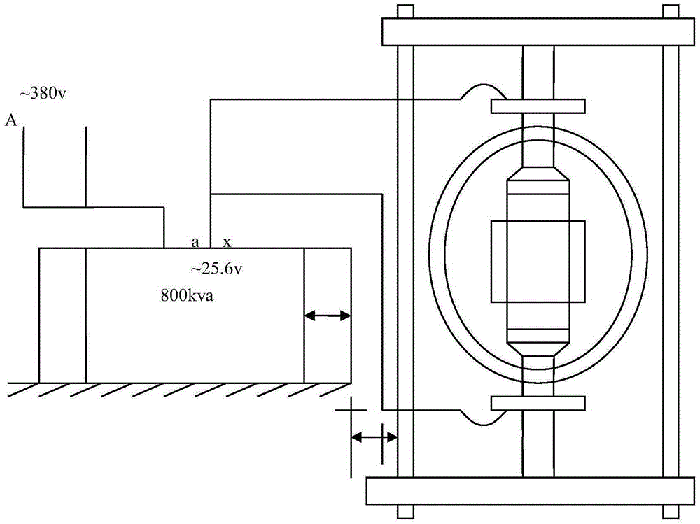 Direct-heating type hot-pressing equipment suitable for producing large-size beryllium materials