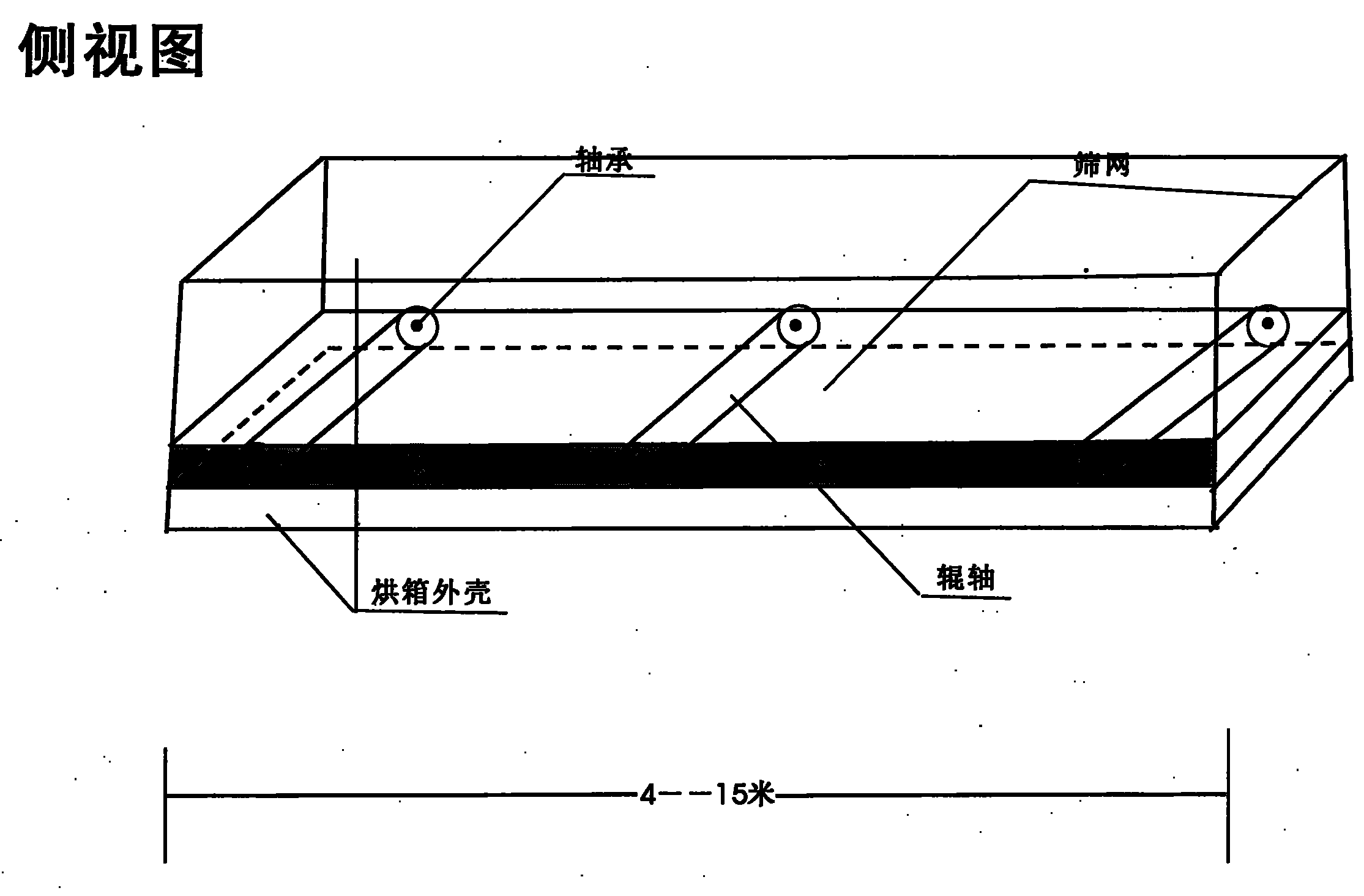 Drying device of multicolor intaglio press oven