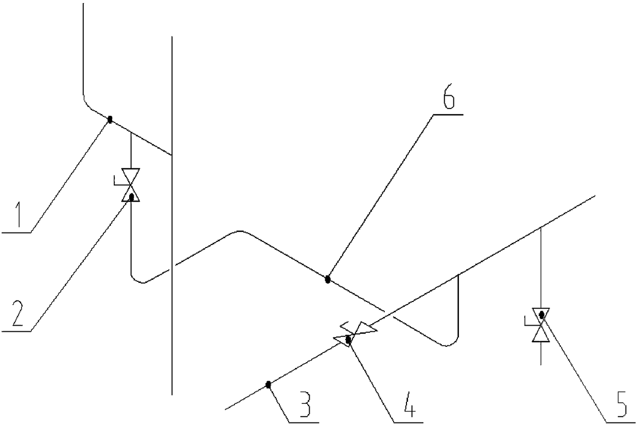 Air and nitrogen conversion device for box-type atmosphere-controllable multi-purpose furnace during outage