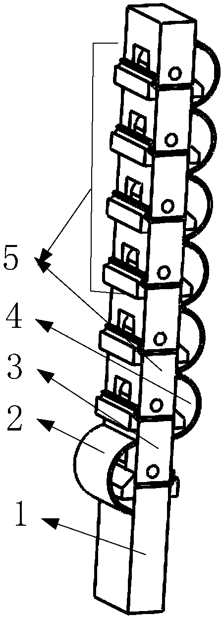 An Elastic Energy Dissipating Bendable Road Column