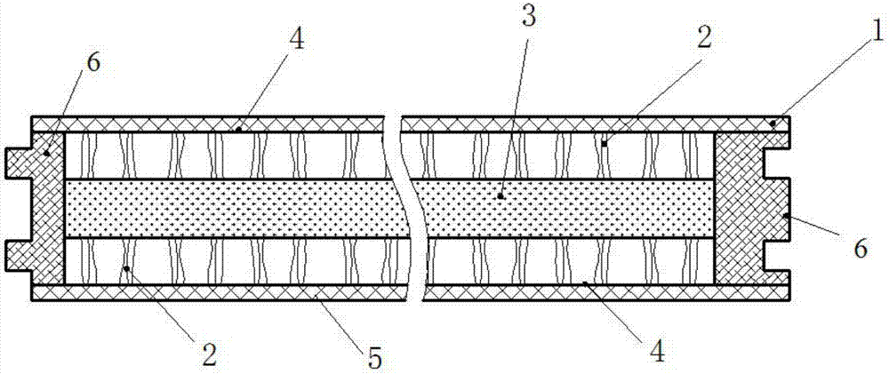 Wood-based three-dimensional hollow composite plate