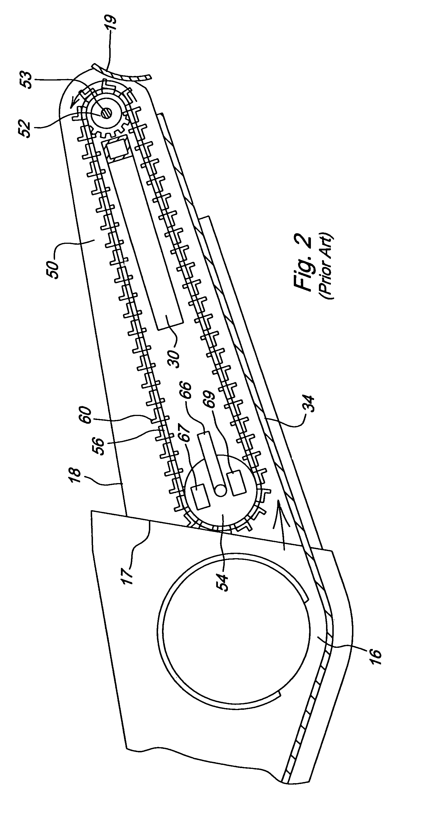 Conveyor chain support for feeder house