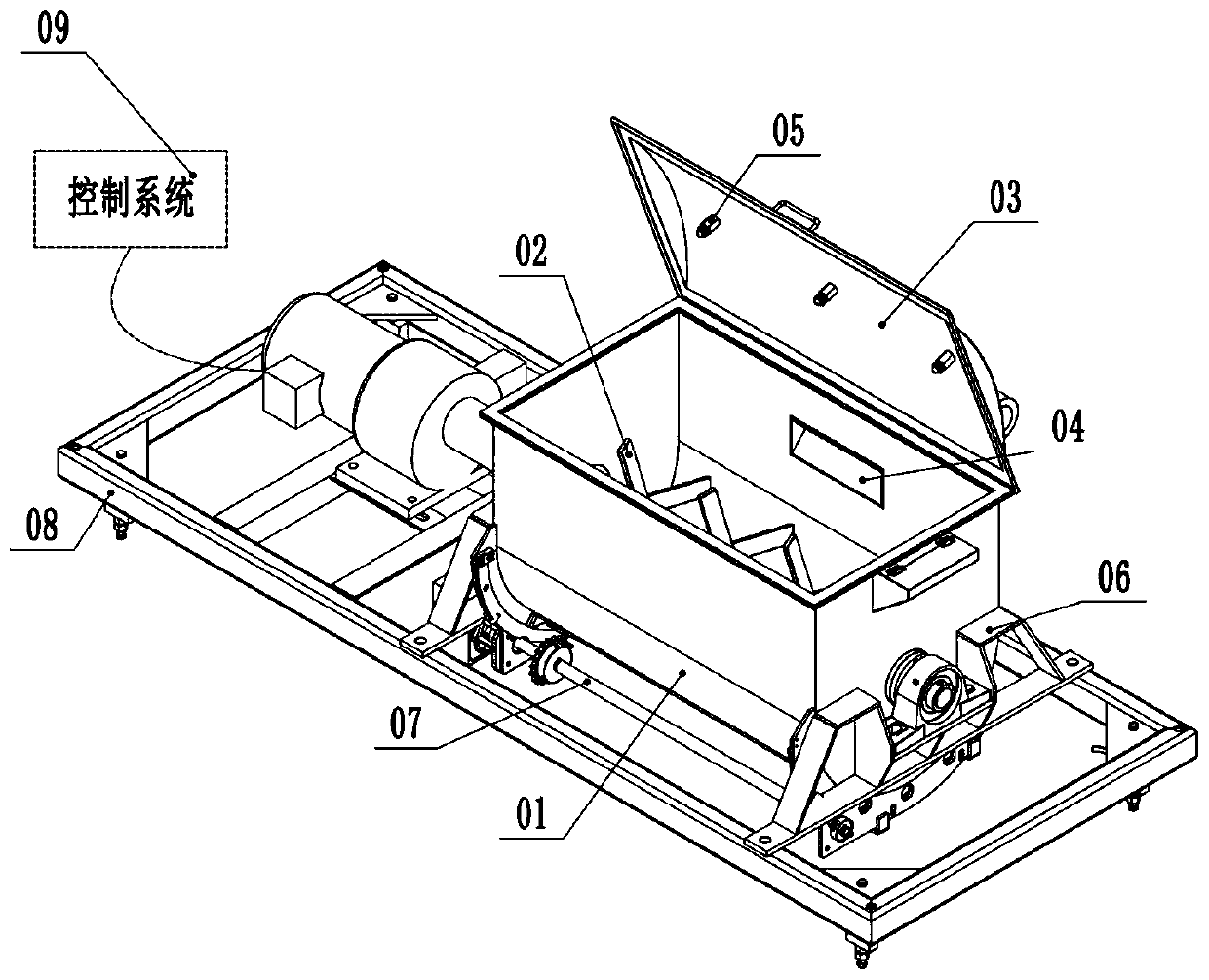 Automatic flour mixer system