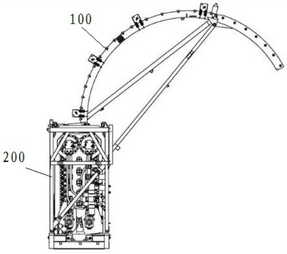 Continuous conduit type coring equipment