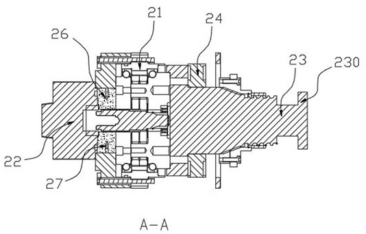 Comprehensive testing device for RV speed reducer