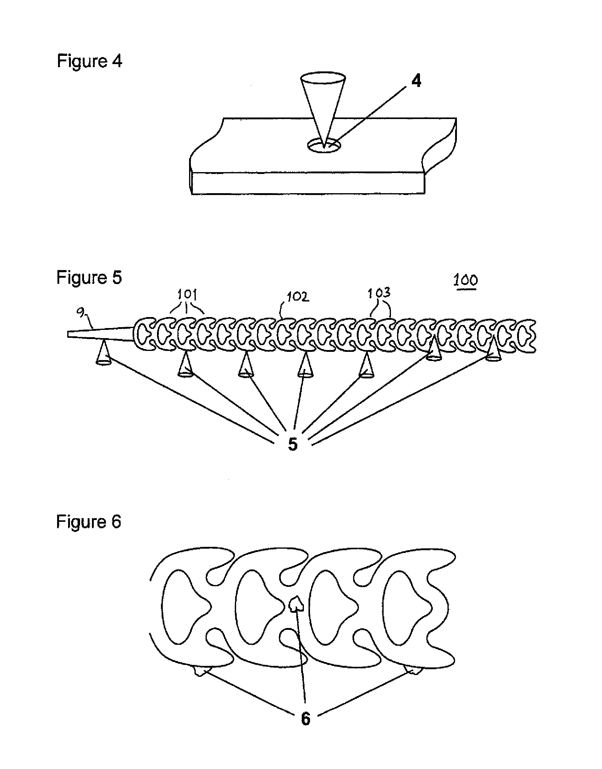 Moulded tie strips