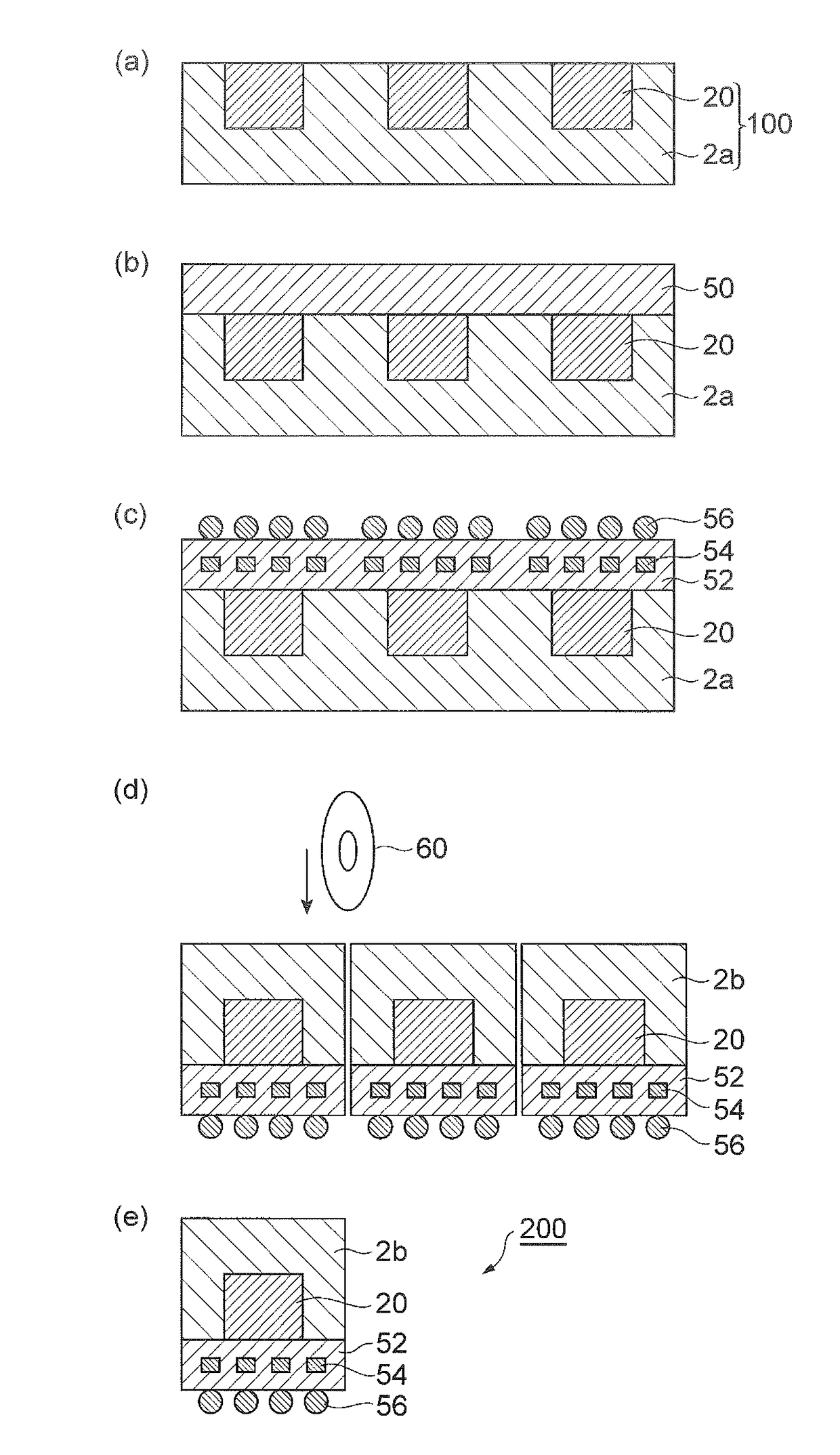 Film-like epoxy resin composition, method of producing film-like epoxy resin composition, and method of producing semiconductor device