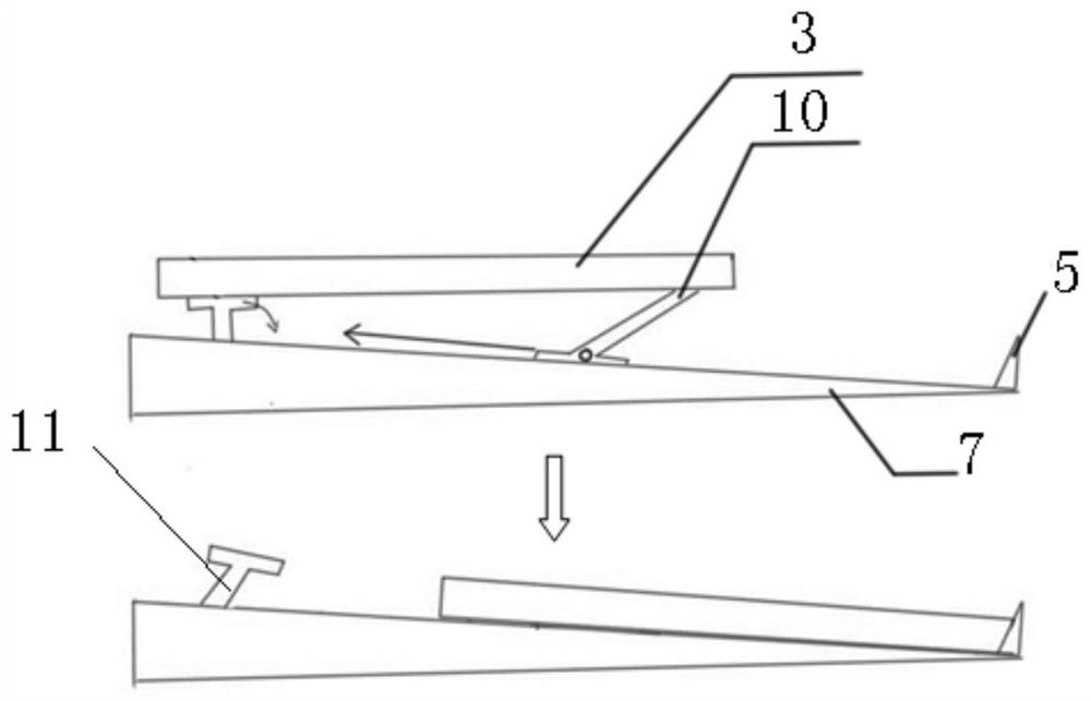 Cigarette paper conveying paper scrap cleaning and stacking device