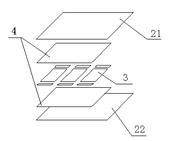 Shutters with solar photovoltaic double-glass components