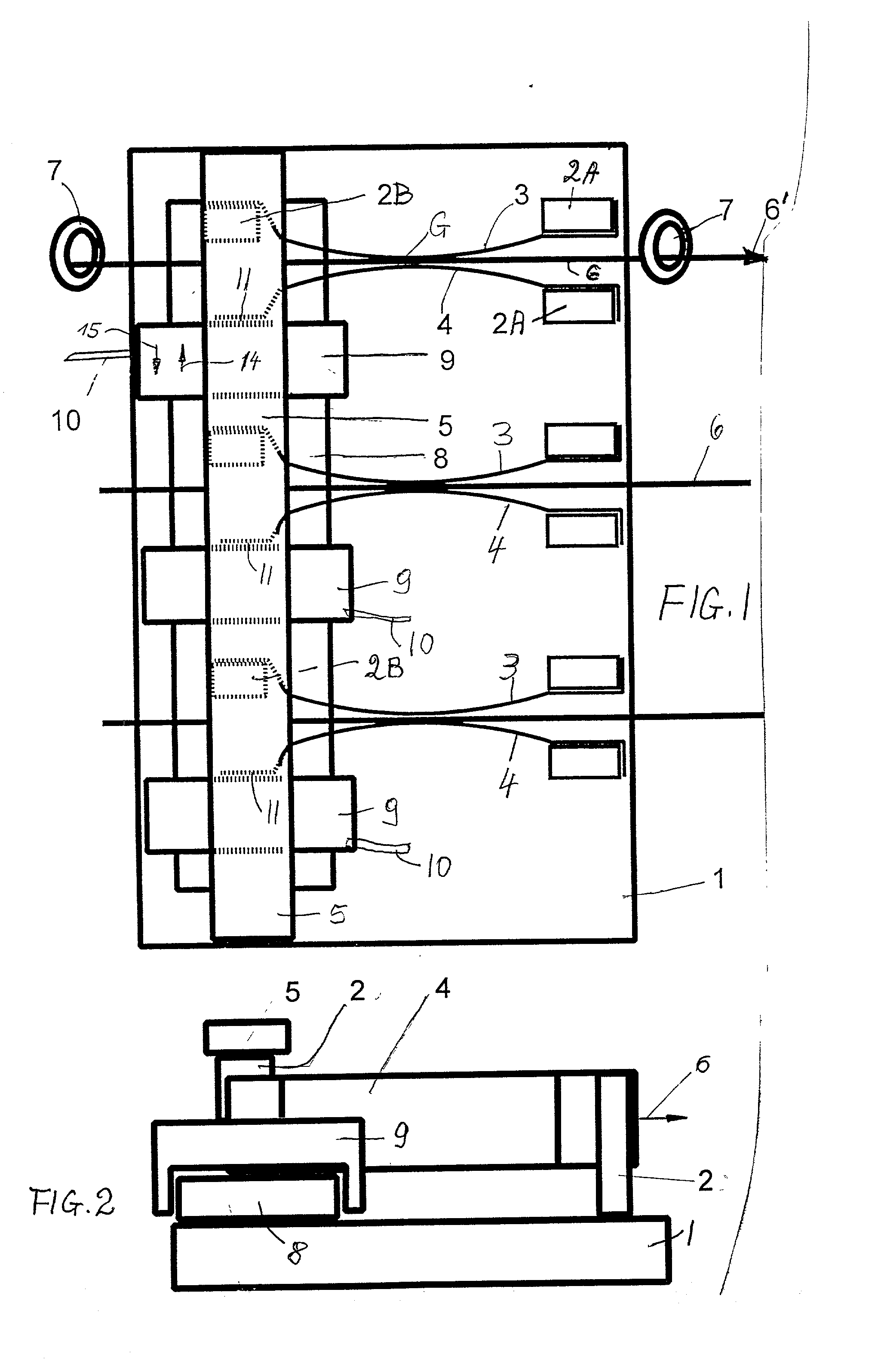 Thread brake for weaving looms