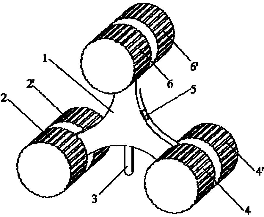 Stair autonomous obstacle crossing wheel