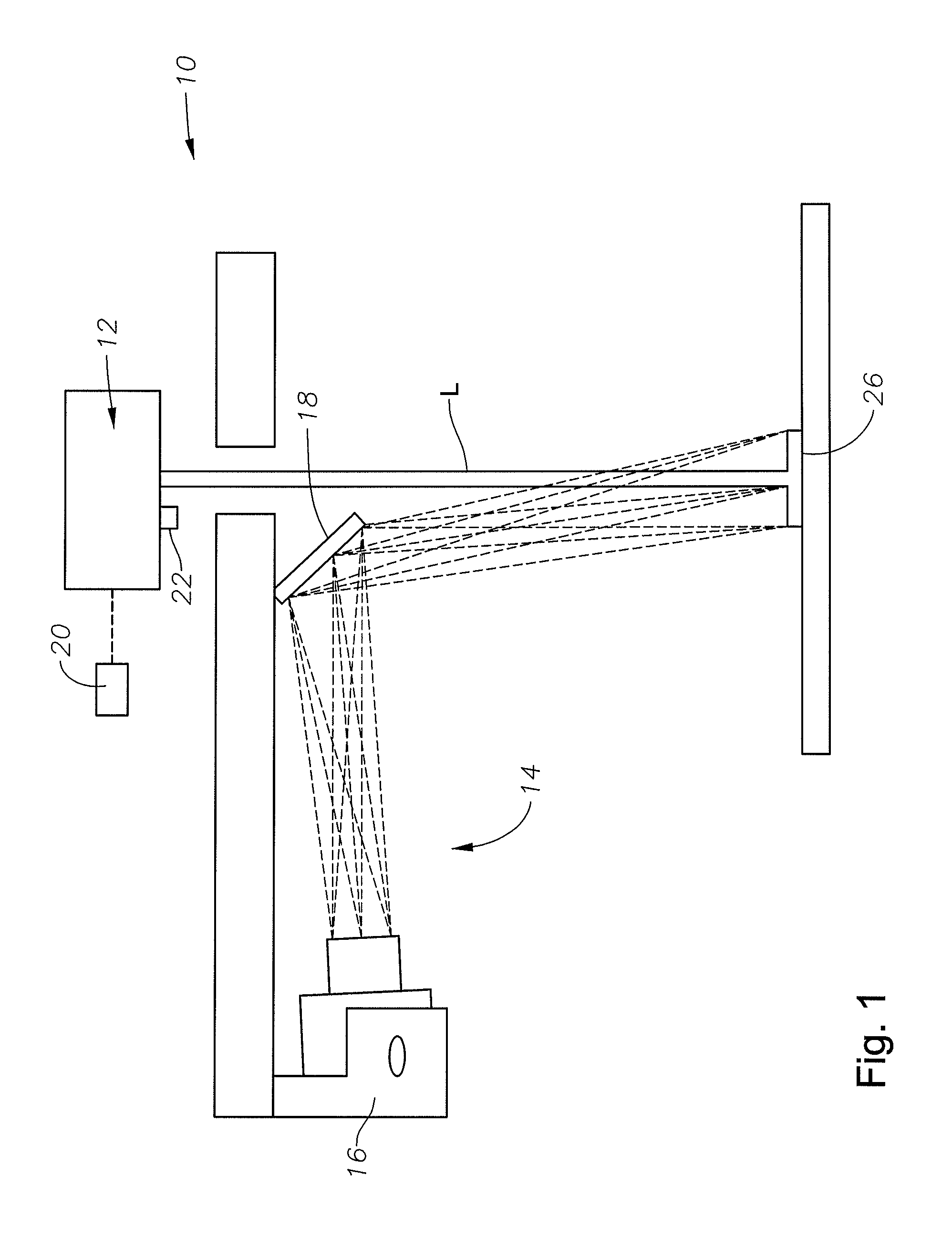 System and process for surgical treatment of an eye as well as process for calibrating a system of such a type