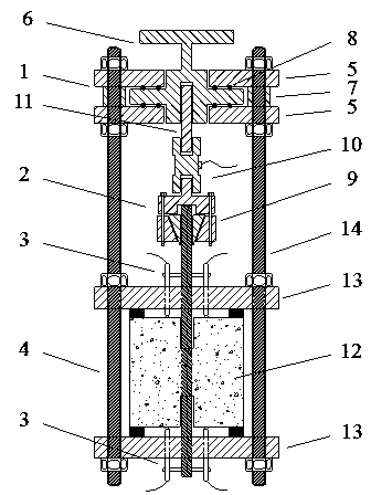 Multifunctional portable bonding anchorage performance detection device