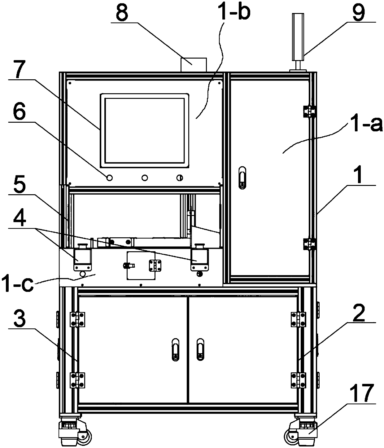 Automatic drilling equipment for silicon carbide honeycomb ceramics based on visual identification