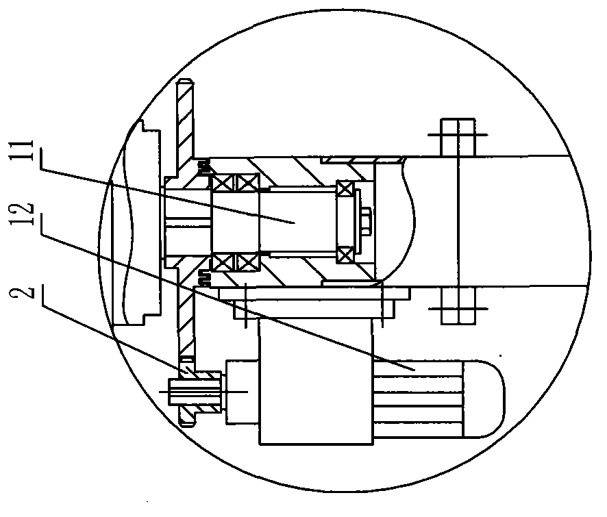 Automatic rice steamer filling machine with rotatory center