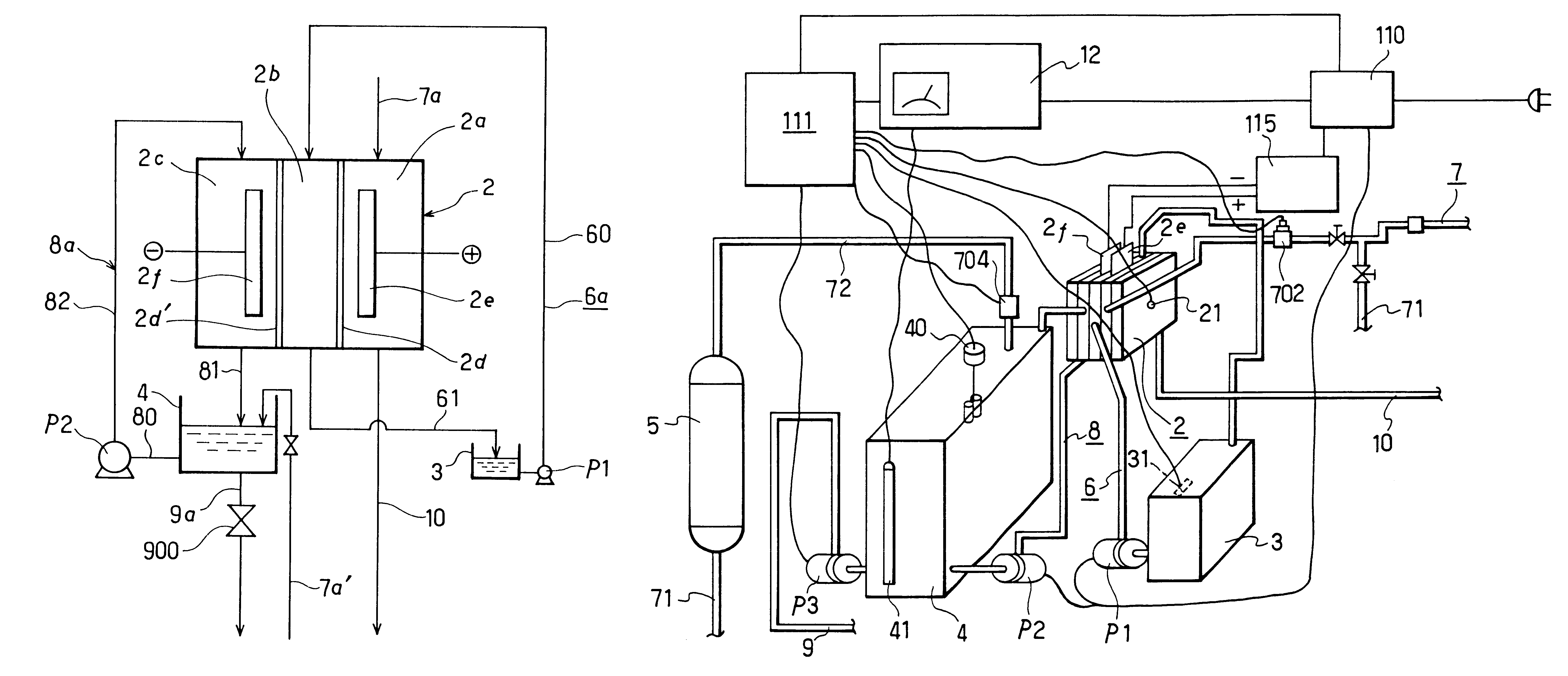 Manufacturing method and apparatus for making alkaline ionized water and acidic water