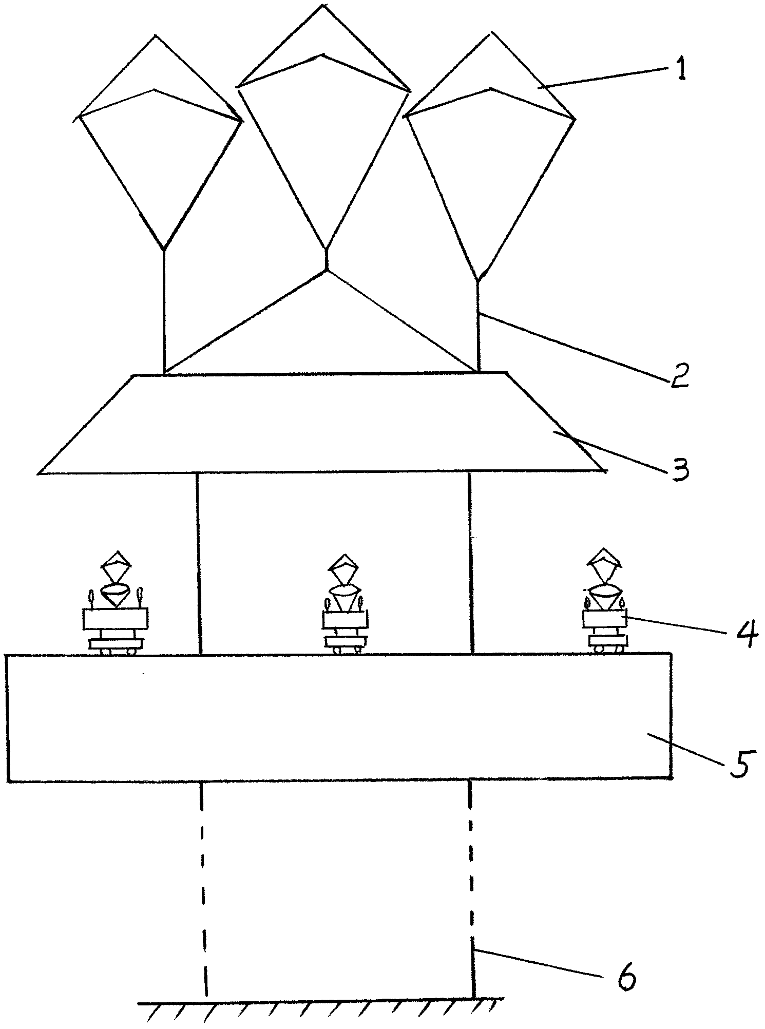 Wind-powered air transportation system