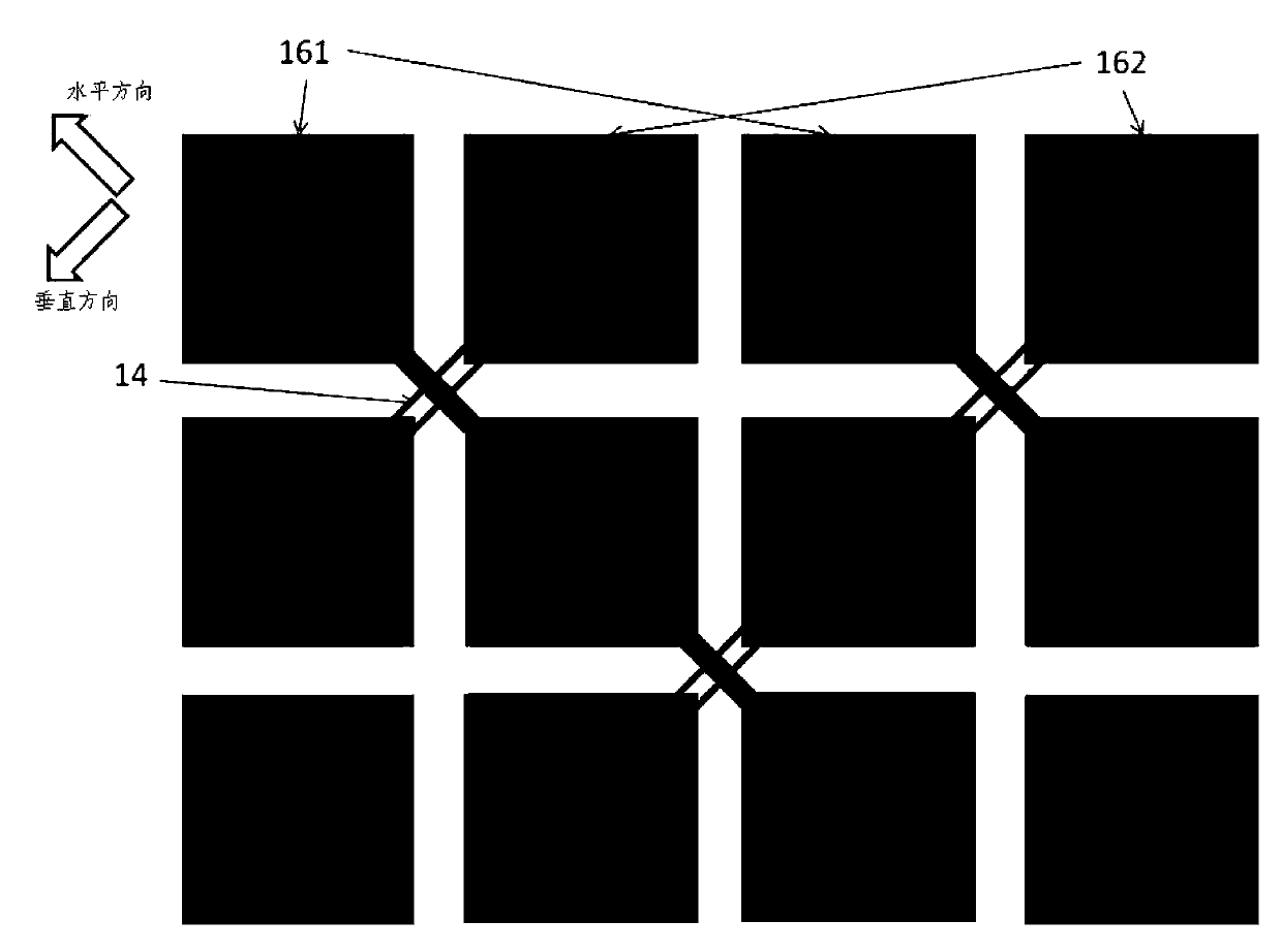 Sensor sensing based AMOLED (active matrix organic light emitting diode) touch display screen